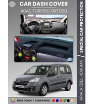 CITROEN BERLİNGO (2015-2020) Torpido Örtüsü Ön Göğüs Torpido Koruma Çatlamayı Engeller Tam Uyum