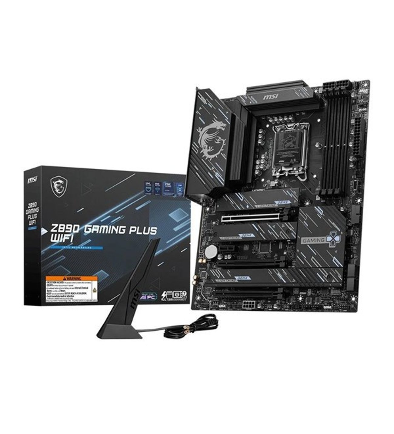 MSI Z890 GAMING PLUS WIFI-7 DDR5 THUNDERBOLT-HDMI-DP PCIE 5.0