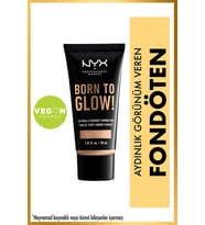NYX Professional Makeup Fondöten - Born To Glow! Naturally Radiant Foundation 6 Vanilla