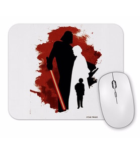 Luk and Dark Star Wars Mouse Pad