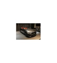 Bmw 4.seri F33 Cabrio Uyumlu  Parlak Siyah Plastik Mtech Ön Lip-Ek