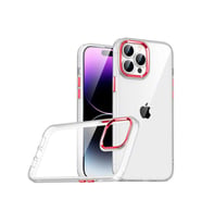 Apple iPhone 14 Pro Max Uyumlu Kılıf Zore Flora Kapak (Kırmızı)