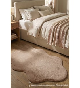 Youdayhomecollection Poly Peluş Post Şeklinde Halı Model Oturma Odası Halısı