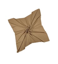 Mısırlı Eşarpları Queen Krep Düz Renk Eşarp 110x110 Cm (Gold)