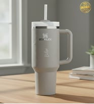 Kişiye Özel Stanley Termos Quencher H2.O FlowState 1.18L (Gri)