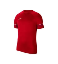 M Nk Df Acd21 Ss Erkek Futbol Antrenman Tişörtü (Kırmızı)