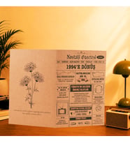 1994 Kraft Kutlama Kartı - Doğum Günü Kartı - Yıl Dönümü Kartı - Nostalji Gazetesi