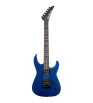 Jackson 2910121527 JS Dinky JS11 Elektro Gitar (Metallic Blue)  Metalik Mavi Renk Rahat Sap ve Çift Humbucker