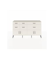 Arges Konsol Tek Raflı 6 Çekmeceli 4 Kapaklı 176x30x99 Aytaşı-Aytaşı