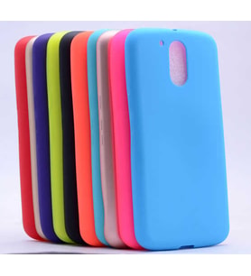 Lenovo Moto G4 Uyumlu Kılıf Zore Premier Silikon Kapak (Gold)