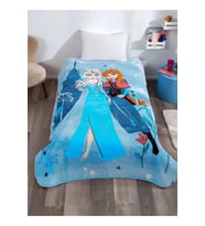 Taç Frozen Kız Çocuk Battaniye Tek Kişilik