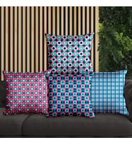eJOYA Geleneksel Mandala Tasarımlı 4'lü Yastık İçi Ve Kırlent Kılıfı 45cm 113798