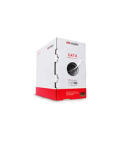 HIKVISION DS-1LN6U-G CAT6 UTP 305 m 23 AWG CAT6-4P-PVC Network Kablo (Beyaz)