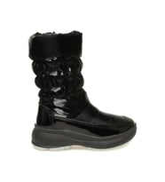 Buckhead 1103 Charm Shiny Çocuk Kar Botu (Siyah Rugan)