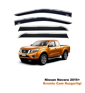 Nissan Navara Kromlu Cam Rüzgarlığı Niken 2015 Sonrası