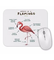 Bir Flamingo anatomisi 2 Mouse Pad.jpg