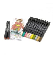Zig Manga Kalem Seti-Starter Set Japanese Girl