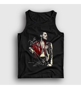 Presmono Unisex Siyah Legend Queen Freddie Mercury Atlet 405533tt