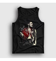 Presmono Unisex Siyah Legend Queen Freddie Mercury Atlet 405533tt