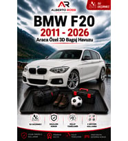 BMW F20 Bagaj Havuzu_ 2011 - 2026 Araca Özel 3D Bagaj Havuzu