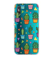 PrintiFy Xiaomi Redmi 9A ile Uyumlu Water Color 4  Kamera Korumalı Şeffaf  Kılıf