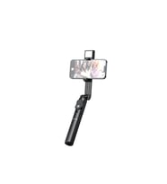 Canlı Yayın Işıklı Tripod ve Selfie Çubuğu Siyah