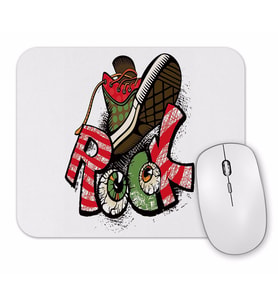 Rock And Roll Mouse Pad