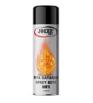 ISIYA DAYANIKLI SPREY BOYA 600 C°METALİK GRİ 400 ML EGSOZ BOYASI