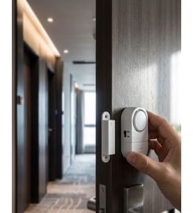 Manyetik Sensörlü Alarm Kapı Pencere İçin 90 dB Güçlü Sesli Uyarı Sistemi