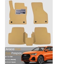AUDİ Q3 (2018-2025) Uyumlu EVA Paspas Tam Set–Araca Özel,Su Geçirmez,Hızlı ve Kolay Montaj