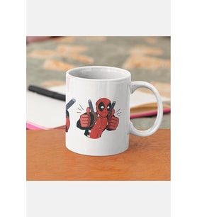 Deadpool Kupa Bardak (Beyaz)