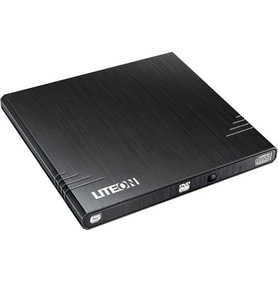 LITE-ON DRW-EBAU108-11 8X USB 2.0 Slim Harici DVD Yazıcı Siyah