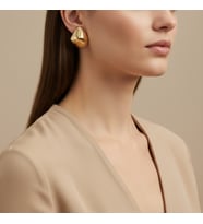 STİL İNCİSİ/XUPING JEWELRY VENÜS KÜPE (Altın Rengi)