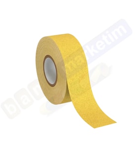 Merdiven Ve Zemin Kaydırmaz Kaymaz Bant 50mmx25mt Sarı