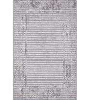 Eliana Home Baskılı, Yıkanabilir Kaymaz Taban Salon Halısı LNA0626 100x150 cm (Gri)