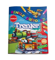 Renklendiriyoruz - Trenler