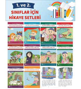 1.ve 2.Sınıflar İçin Okumayı Sevdiren Keloğlan Masalları (16 sayfa)