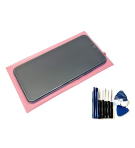 Tkgz Mate 20 Lite Uyumlu Lcd Ekran Dokunmatik Servis ÇITALI Tamir Seti Mavi