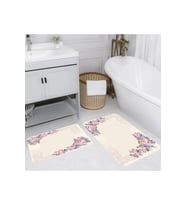 Eliana Home Baskılı 2'li Banyo Paspas Takımı RVG5062