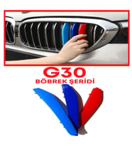 G30 2018- 3 Renk M Stil Panjur Böbrek Şeridi