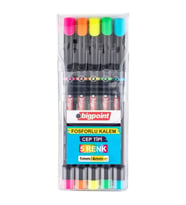 Bigpoint Fosforlu Kalem Cep Tipi 5'li Set