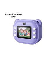 Termal Baskı Özellikli Mini Kamera Mor - Lisinya