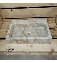 Afyon Sarılı Tek Batarya Çıkışlı Lavabo