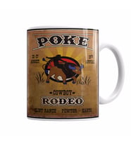 Poke Rodeo Kupa Bardak Porselen
