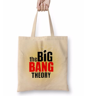 The Big Bang Theory Bez Çanta Uzun Saplı