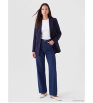 LC WAIKIKI İndigo Wideleg Kadın Jean Pantolon