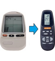 Airwell Emailair Electra Elco Bosch 467200012R -234224R Kumanda