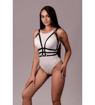 Göğüs Altından Tutturulmuş Erkeklerin Beğendiği Der Gecelik 700683 (Siyah)