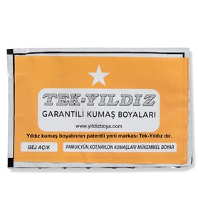 14 - Kumaş Boyası Bej Açık 11 Gr