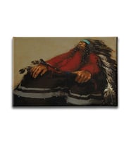 Kızılderili Erkek Portresi  Canvas Tablo ETY105